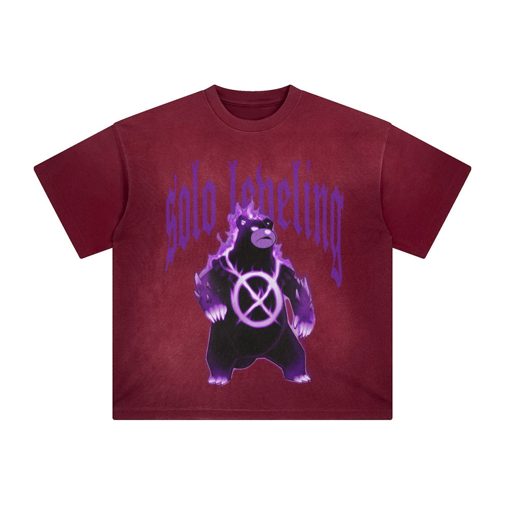 Unisex Anime Inspired Vintage T-Shirt