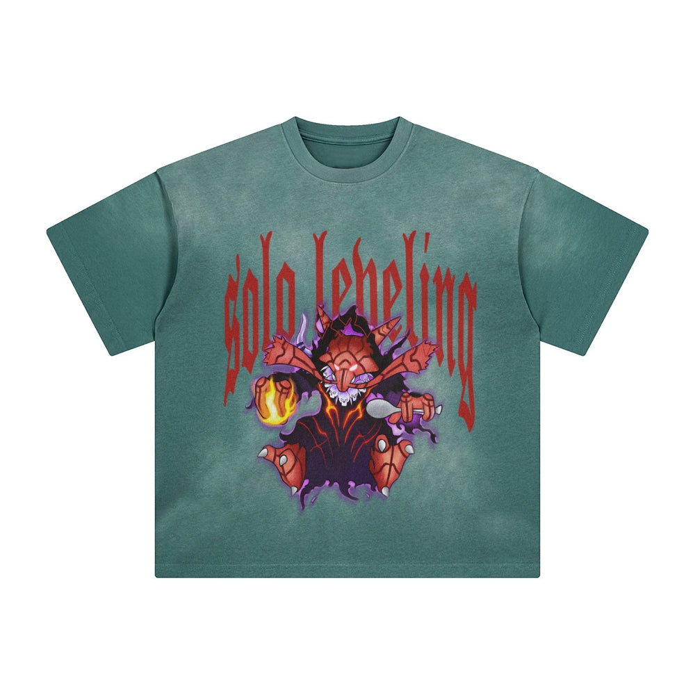 Unisex Anime Inspired Vintage T-Shirt