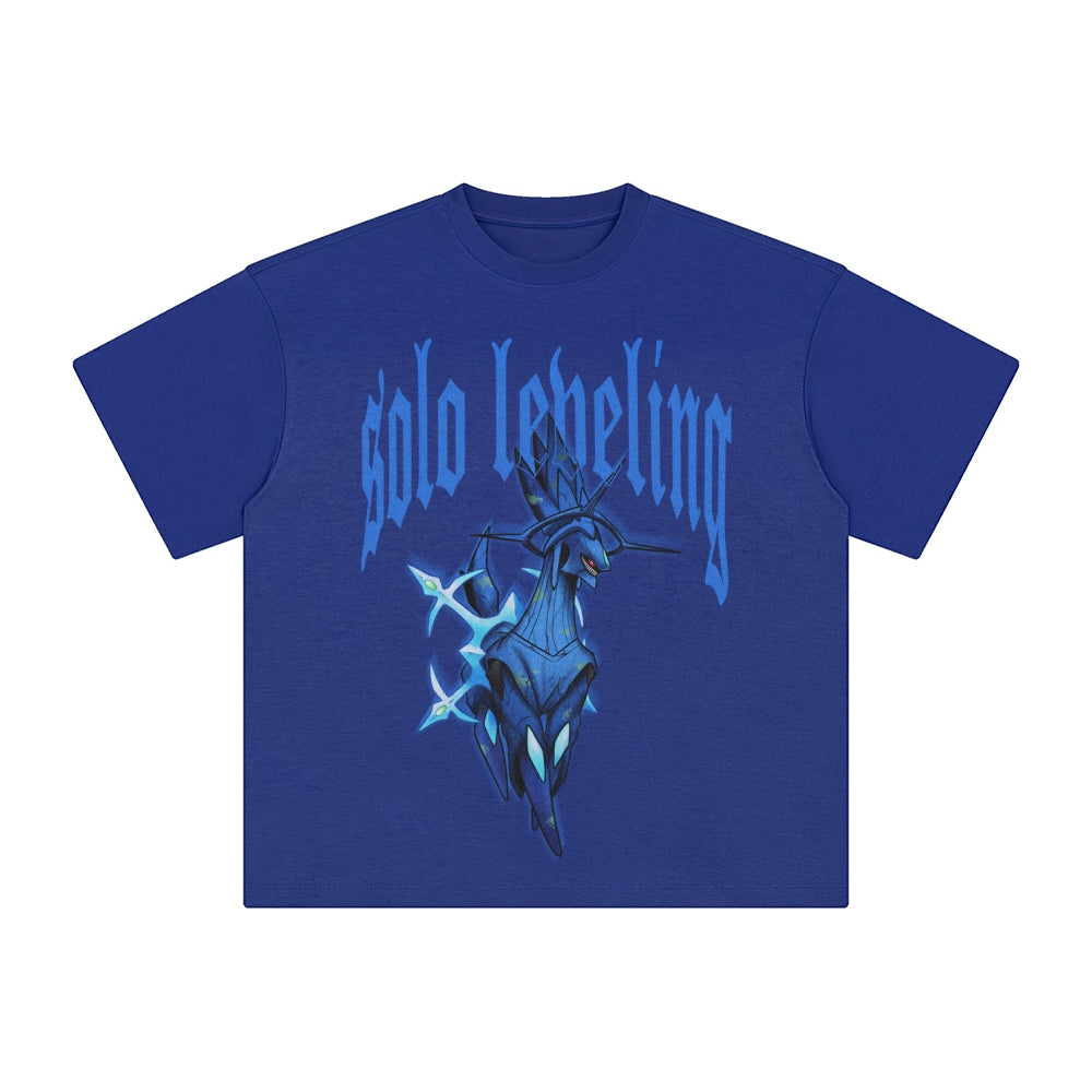 Unisex Anime Inspired Washed  Vintage T-Shirt