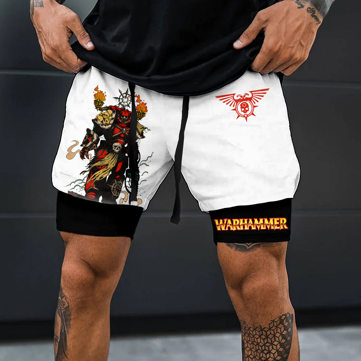 WH40K Game Casual Streetwear Shorts