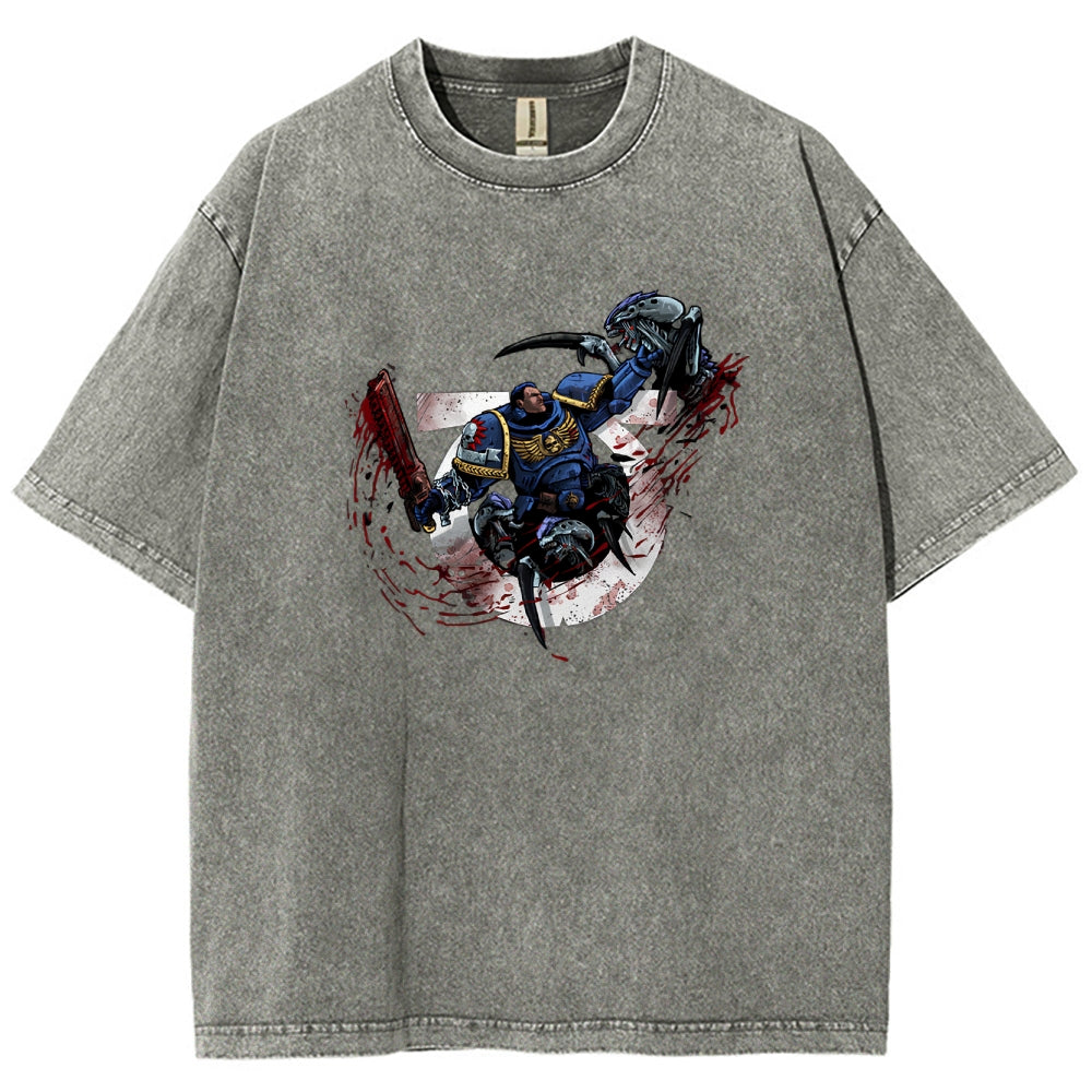 Unisex Fit Washed T-Shirt 丨WH40K