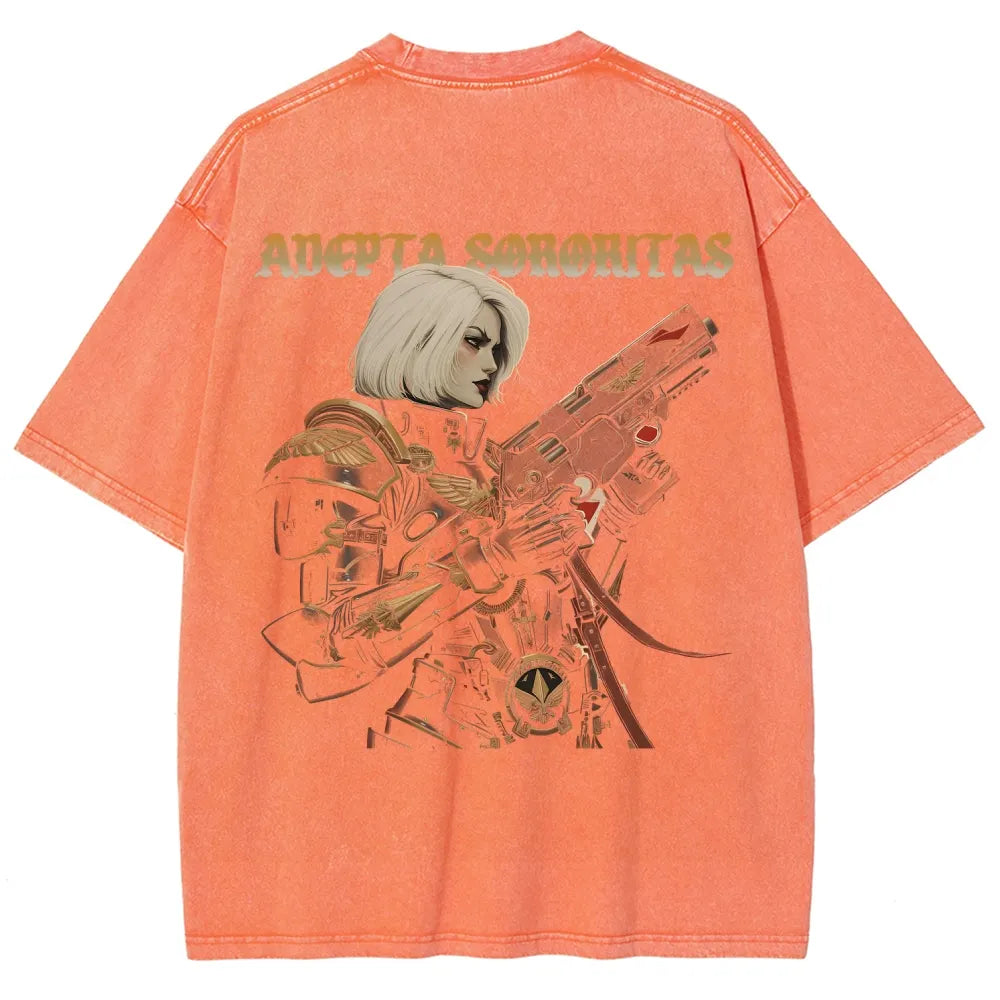 Unisex Fit Washed T-Shirt 丨WH40K