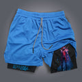 Unisex Casual Anime Streetwear Shorts