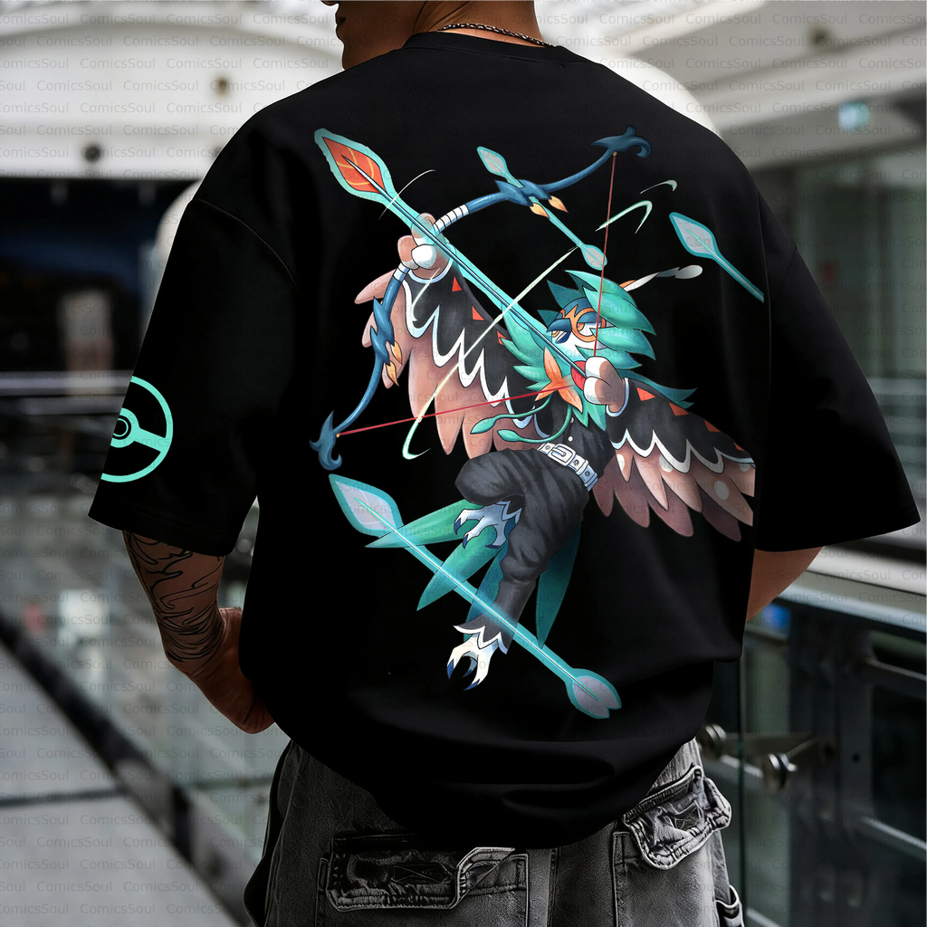 Unisex Anime Inspired Vintage T-Shirt
