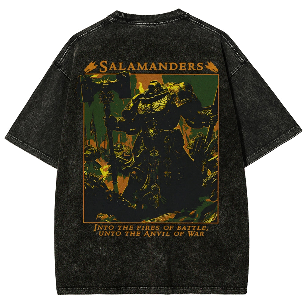 Unisex Fit Washed T-Shirt 2508020355丨WH40K