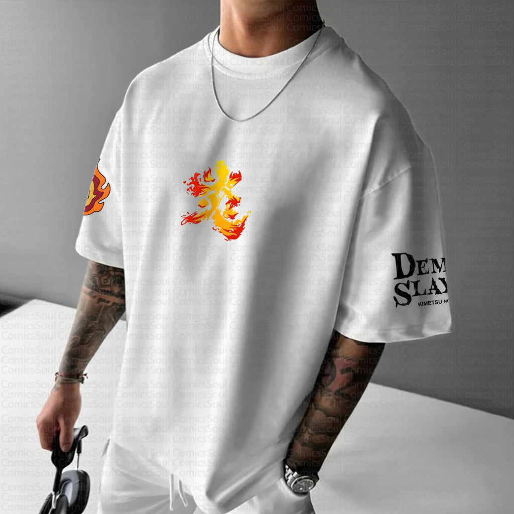 Unisex Anime Inspired Vintage T-Shirt丨Comicssoul X Comicssoul