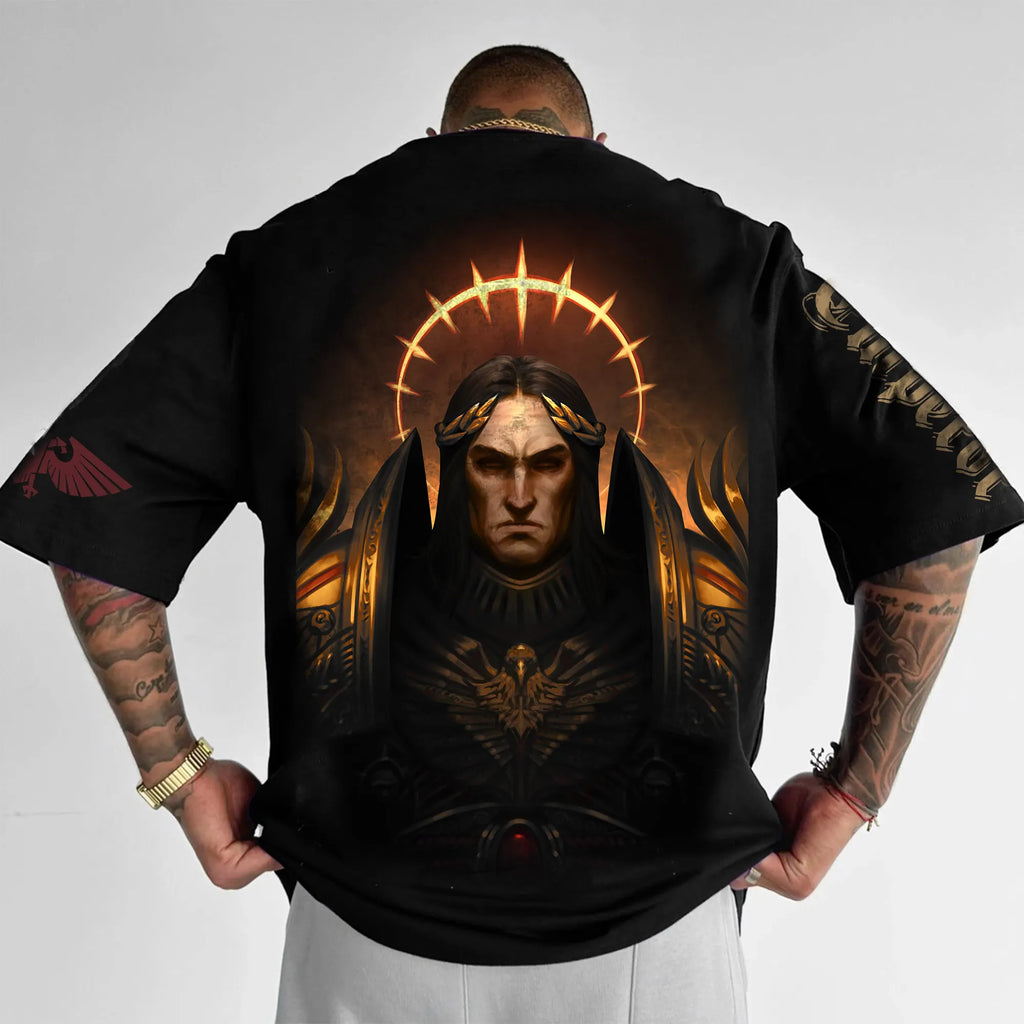 Emperor Of Mankind of WH40K  Art Inspired Vintage T-Shirt