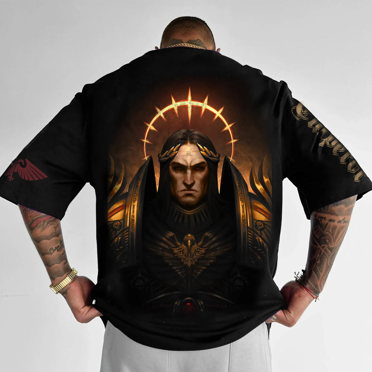 Emperor Of Mankind of WH40K  Art Inspired Vintage T-Shirt