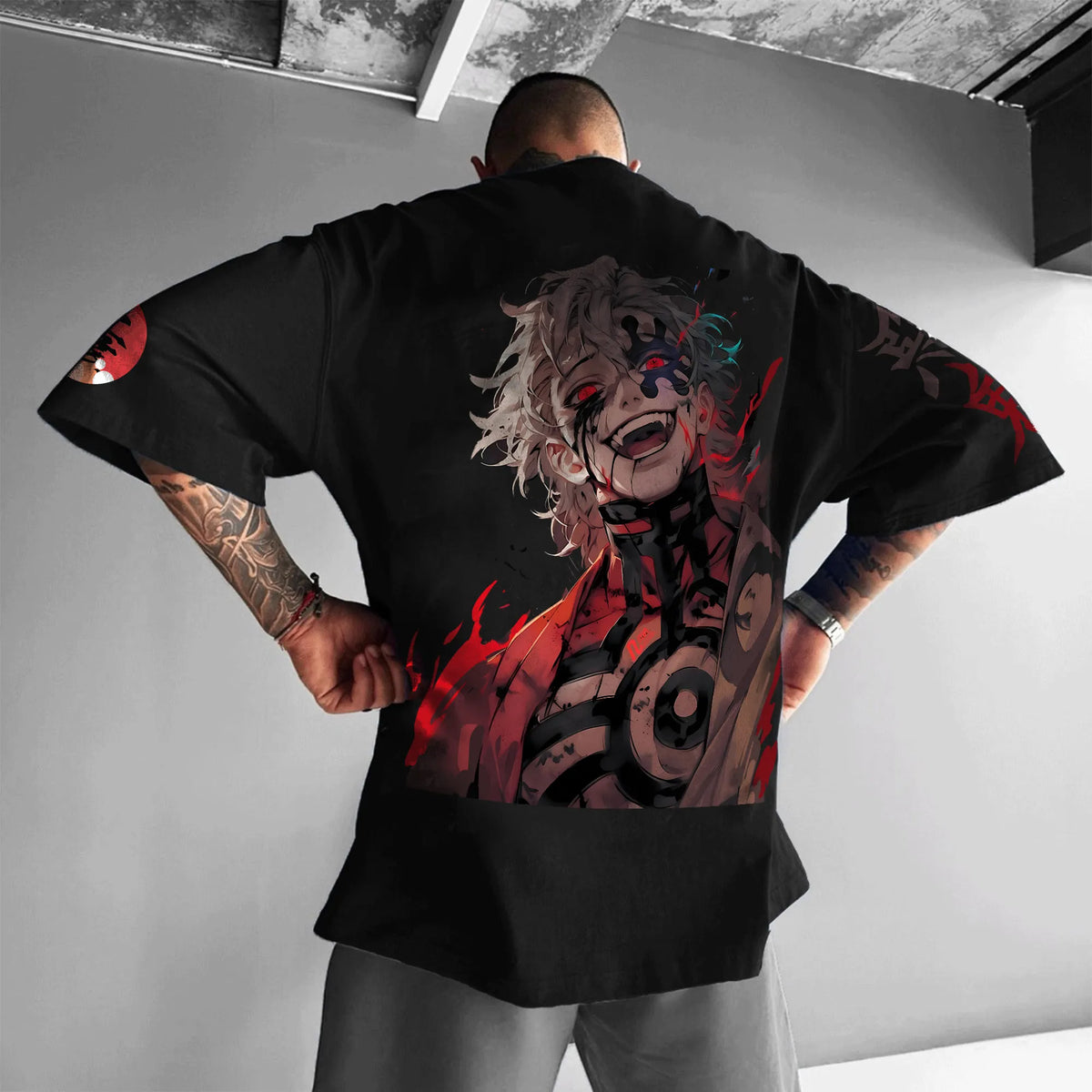 Unisex  " Demon slayer " Anime Inspired Vintage T-Shirt| KNY