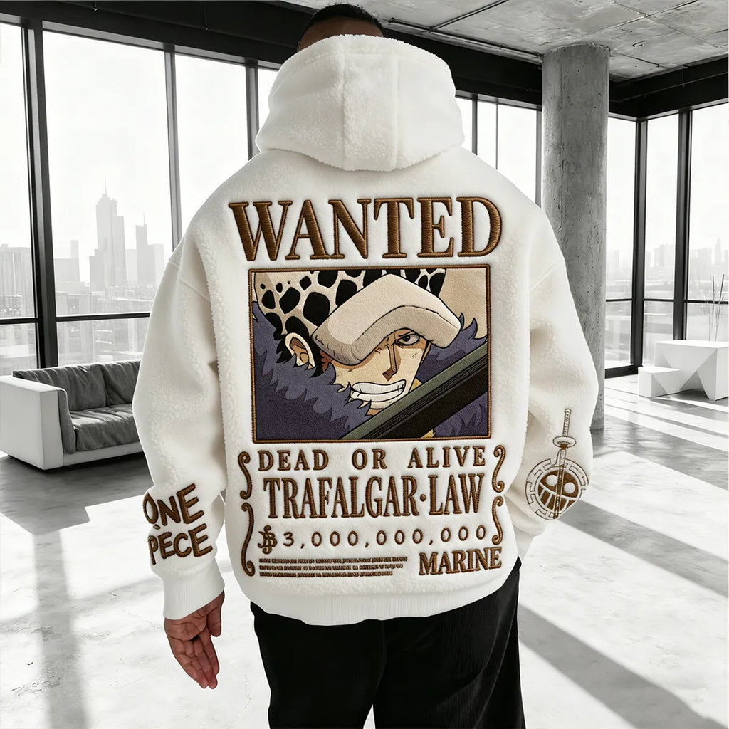 Color-blocked Plush Hoodie