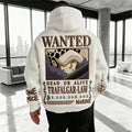 Color-blocked Plush Hoodie