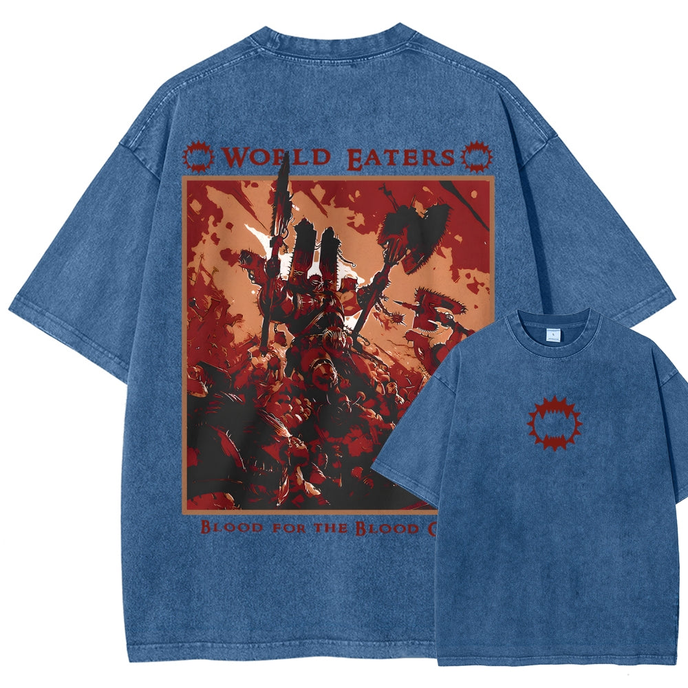 Unisex Fit Washed T-Shirt 丨WH40K