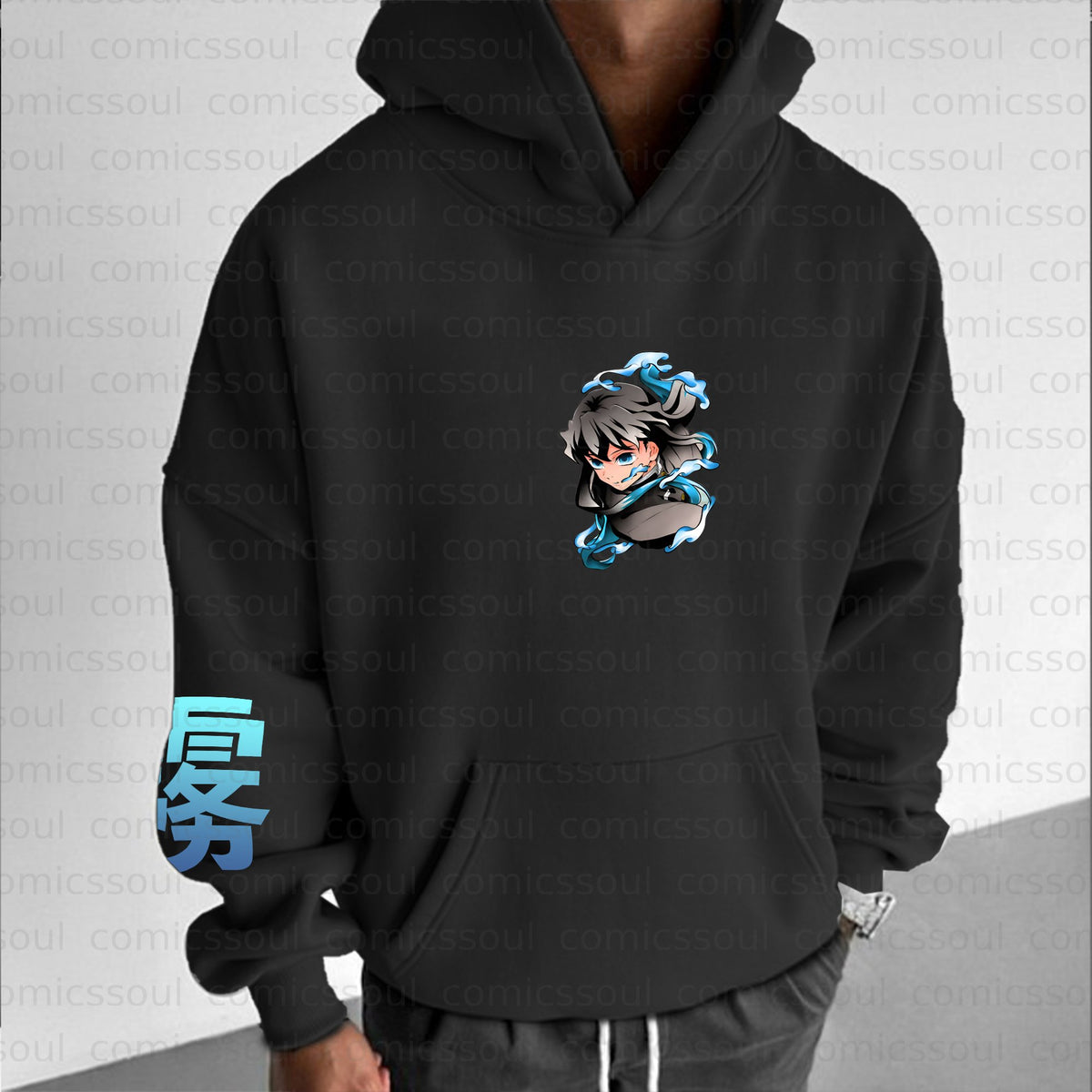 Unisex Anime Graphic Streetwear Vintage Hoodie丨Comicssoul