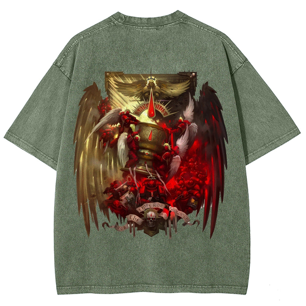 Unisex Fit Washed T-Shirt 丨WH40K