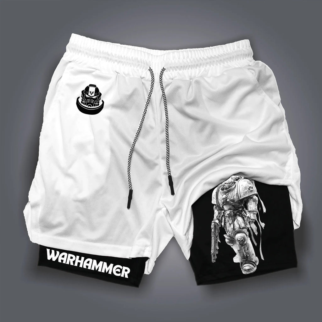 Space Marine of WH40K Art Casual Streetwear Shorts