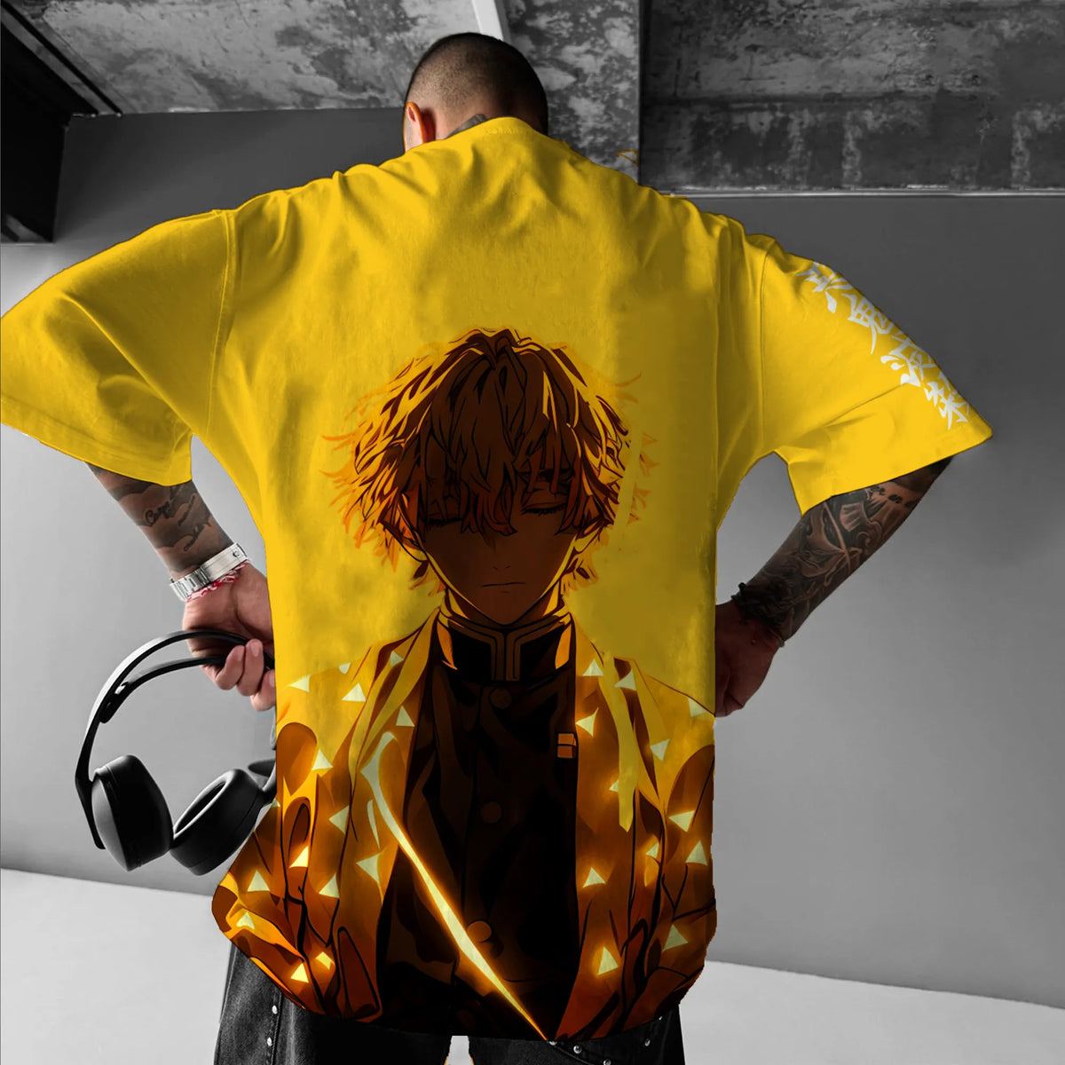 Unisex  " Demon slayer " Anime Inspired Vintage T-Shirt| KNY