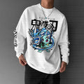 Unisex “Comicssoul X Comicssoul” Anime Graphic Streetwear Vintage Long-Sleeved T-shirt