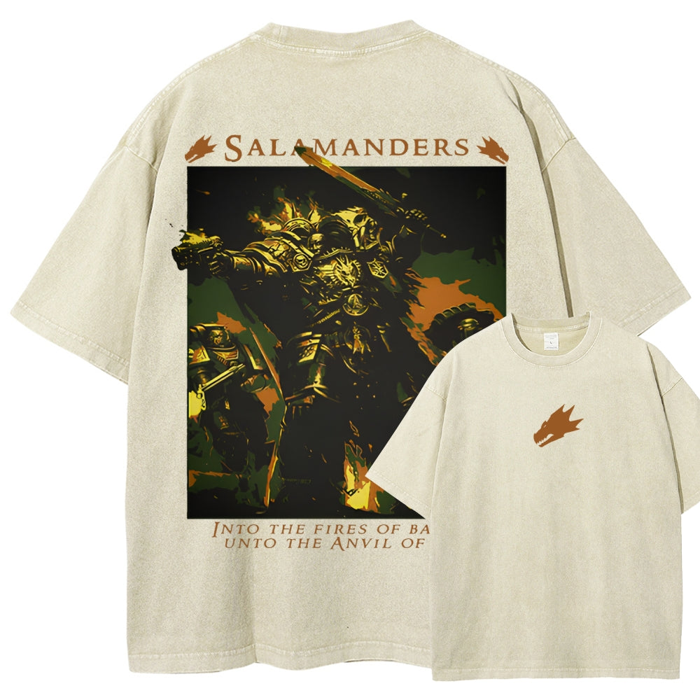 Unisex Fit Washed T-Shirt 丨WH40K