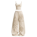 Women's Anime-Print Camisole And Pants Set