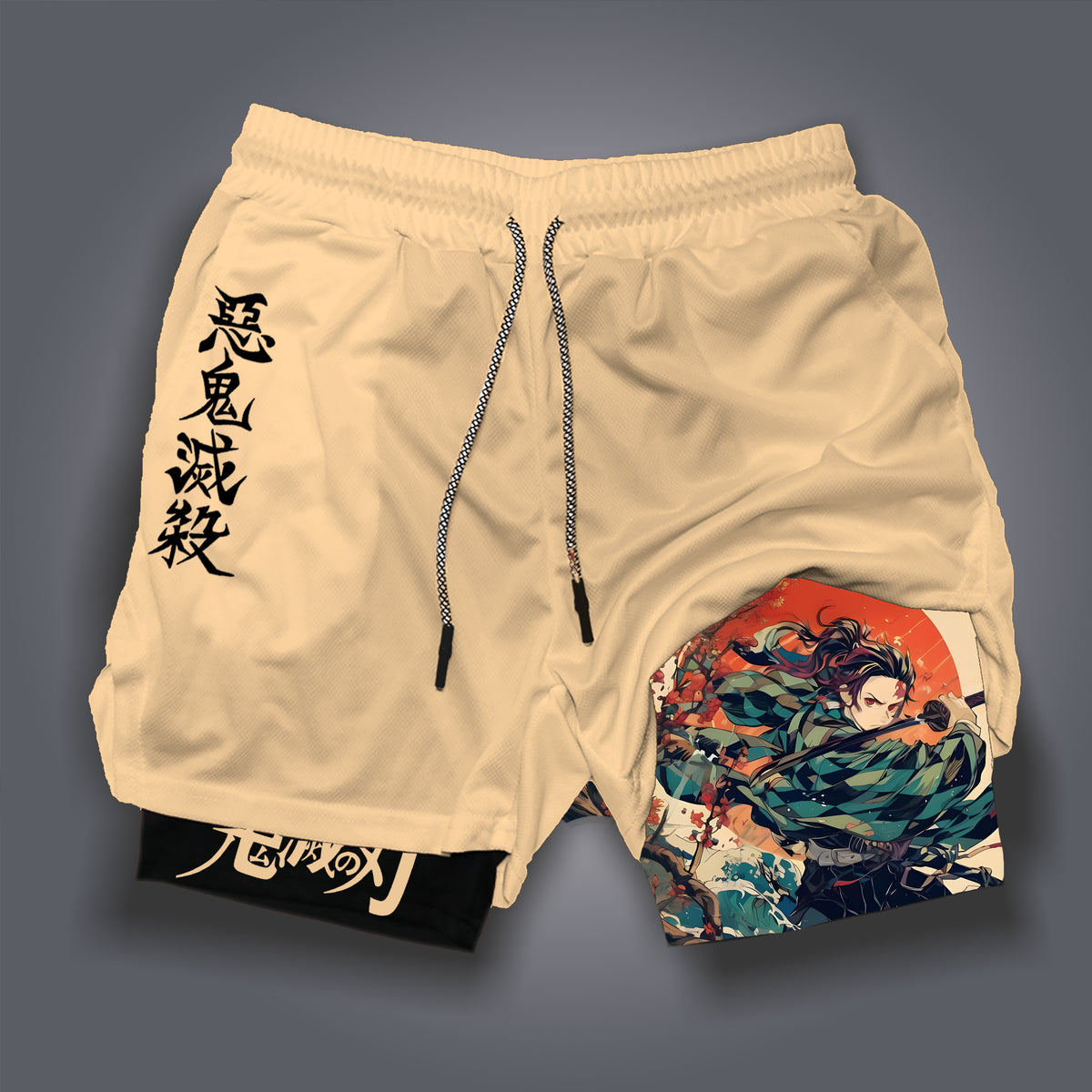 Unisex “ Demon slayer” Casual Streetwear Shorts| KNY