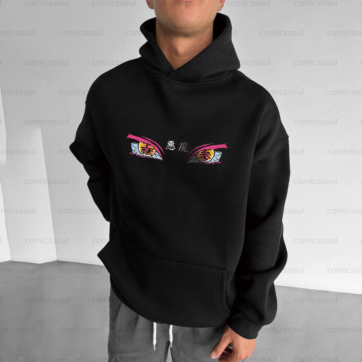 Unisex Anime Graphic Streetwear Vintage Hoodie