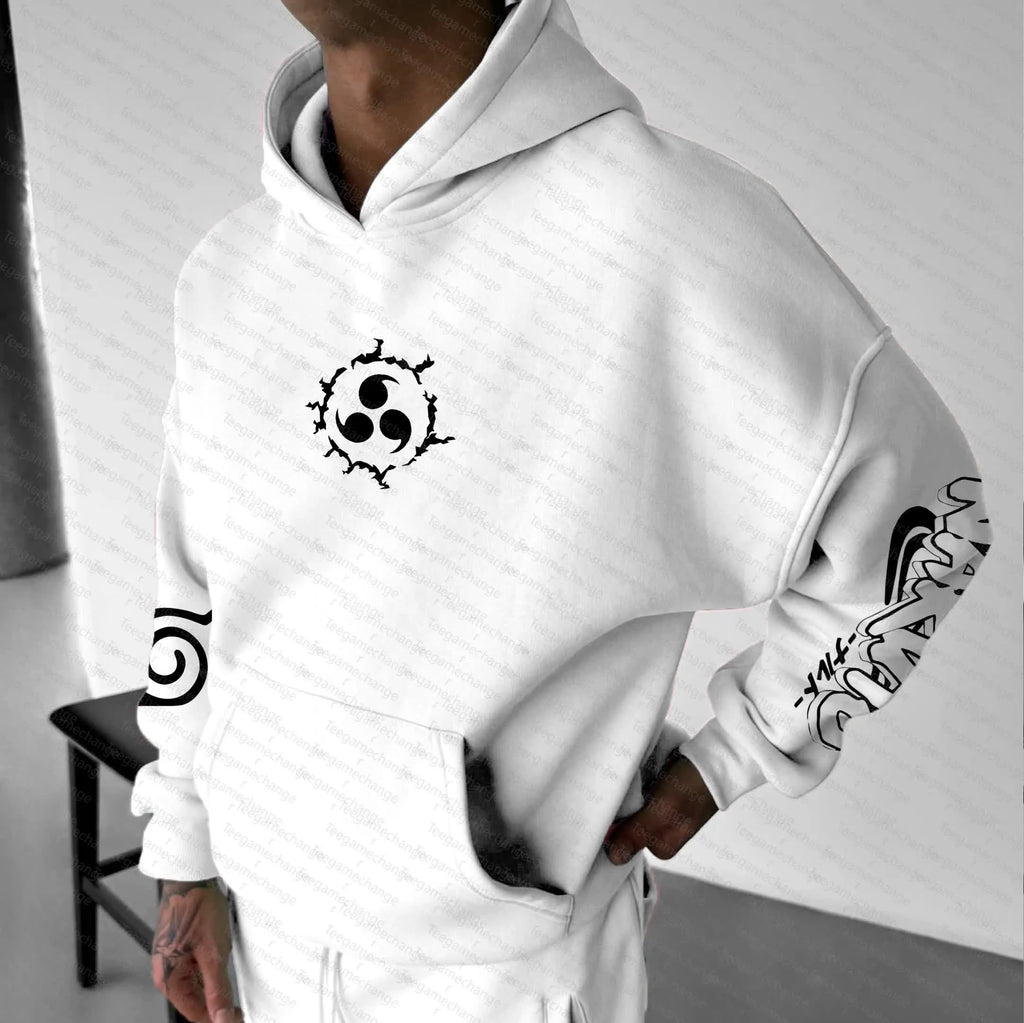 Unisex Naruto Anime Graphic Streetwear Hoodie