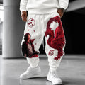 Unisex Anime-print Trousers