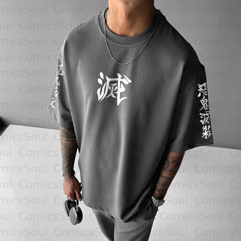 Unisex Anime Inspired Vintage T-Shirt