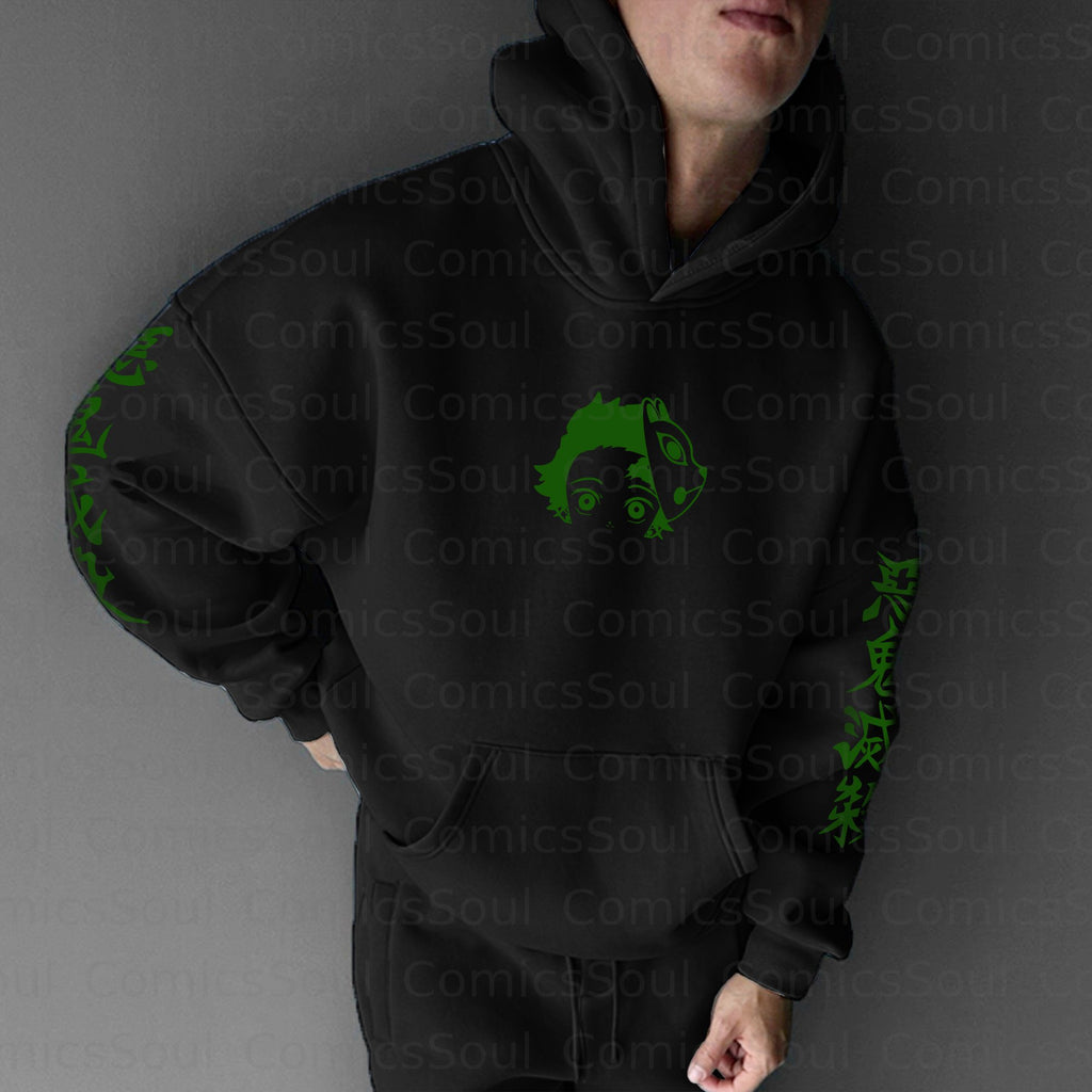 Unisex Halloween Anime Graphic Streetwear Vintage Hoodie