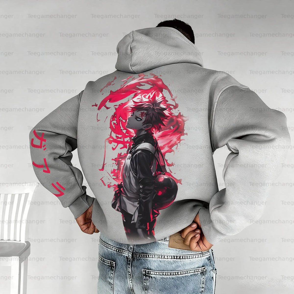 Unisex Naruto Anime Graphic Streetwear Hoodie