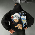 Color-blocked Plush Hoodie