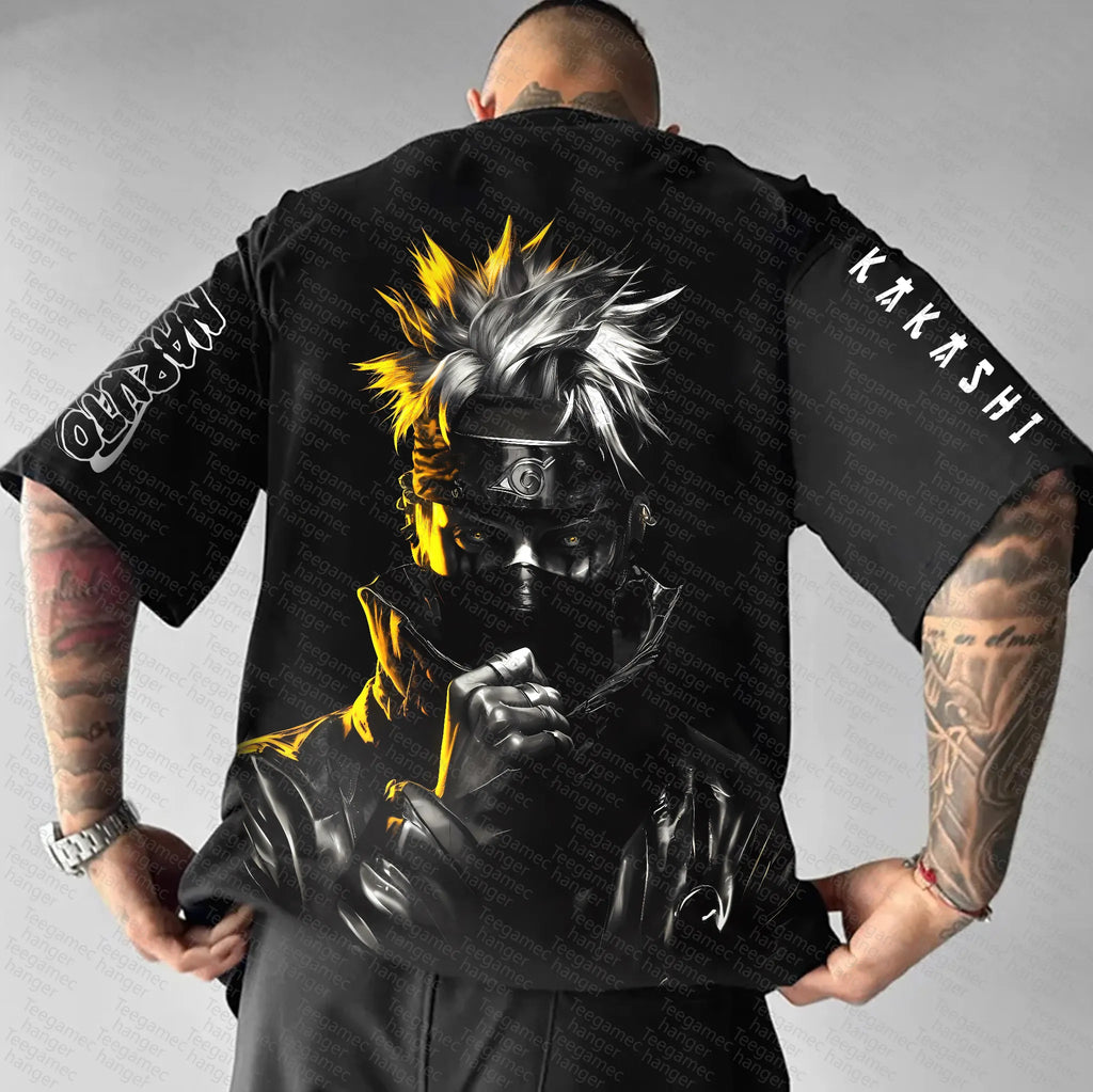 Unisex Naruto Anime Graphic Streetwear T-Shirts