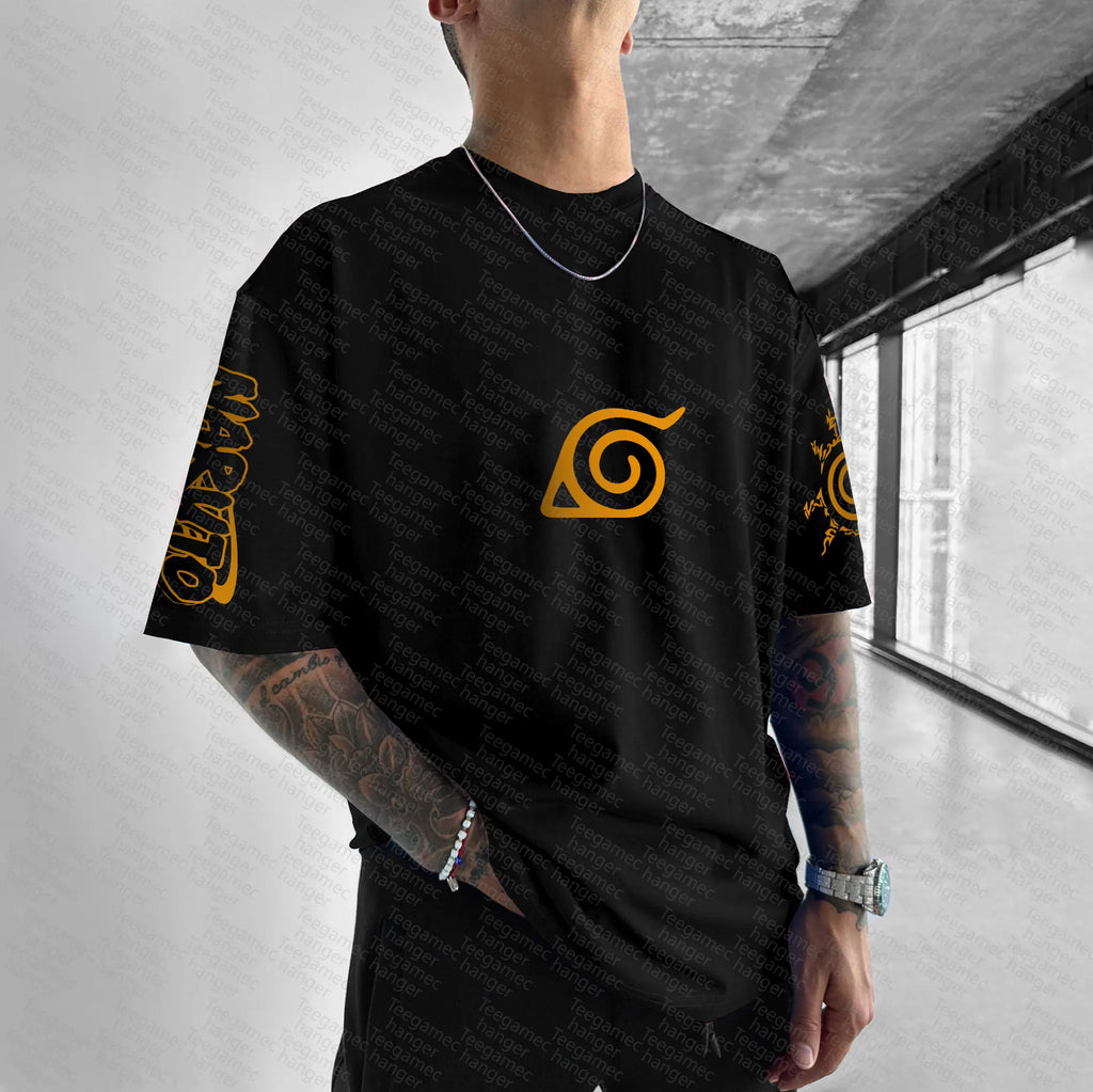 Unisex Naruto Anime Graphic Streetwear T-Shirts