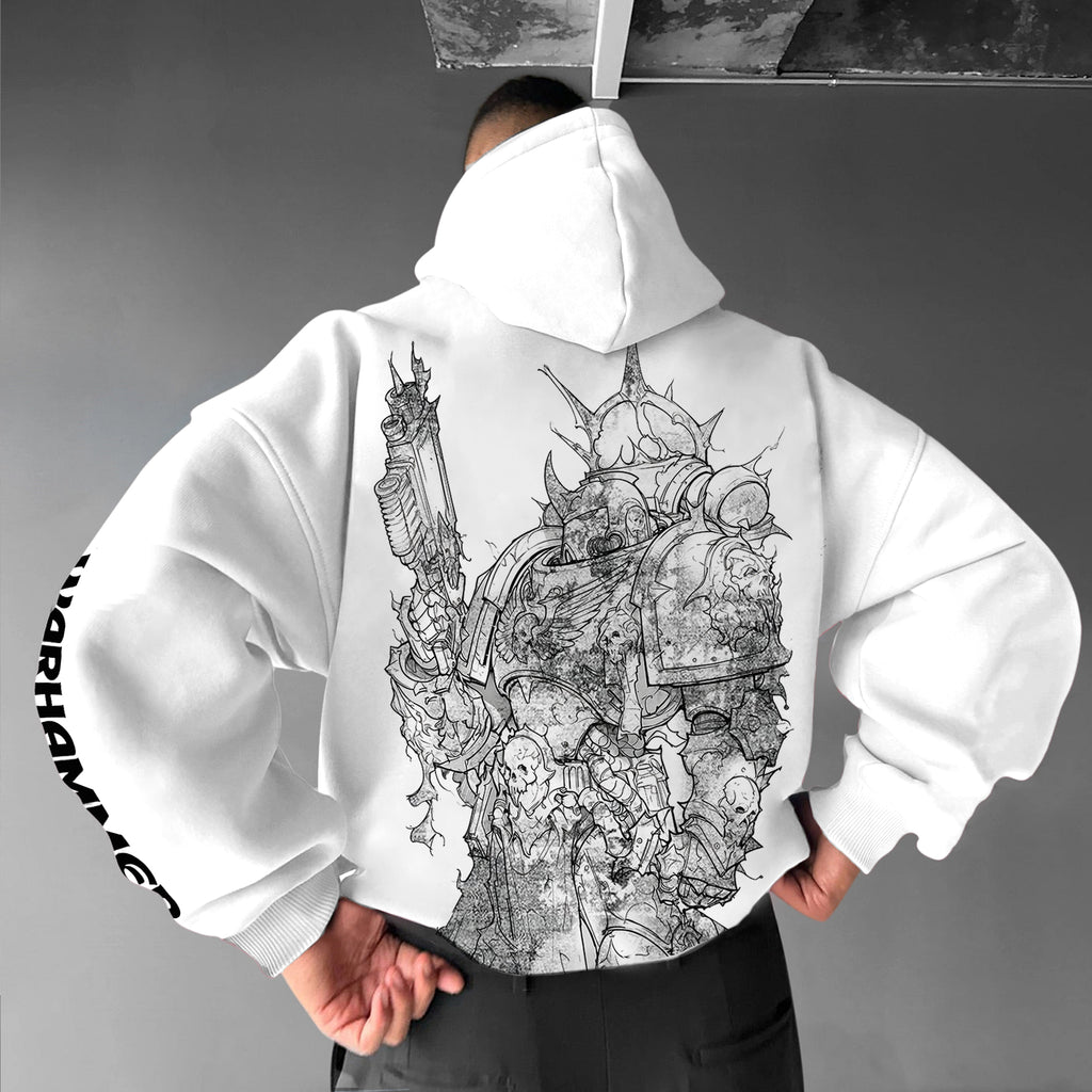 WH40K Game  Streetwear Vintage Hoodie