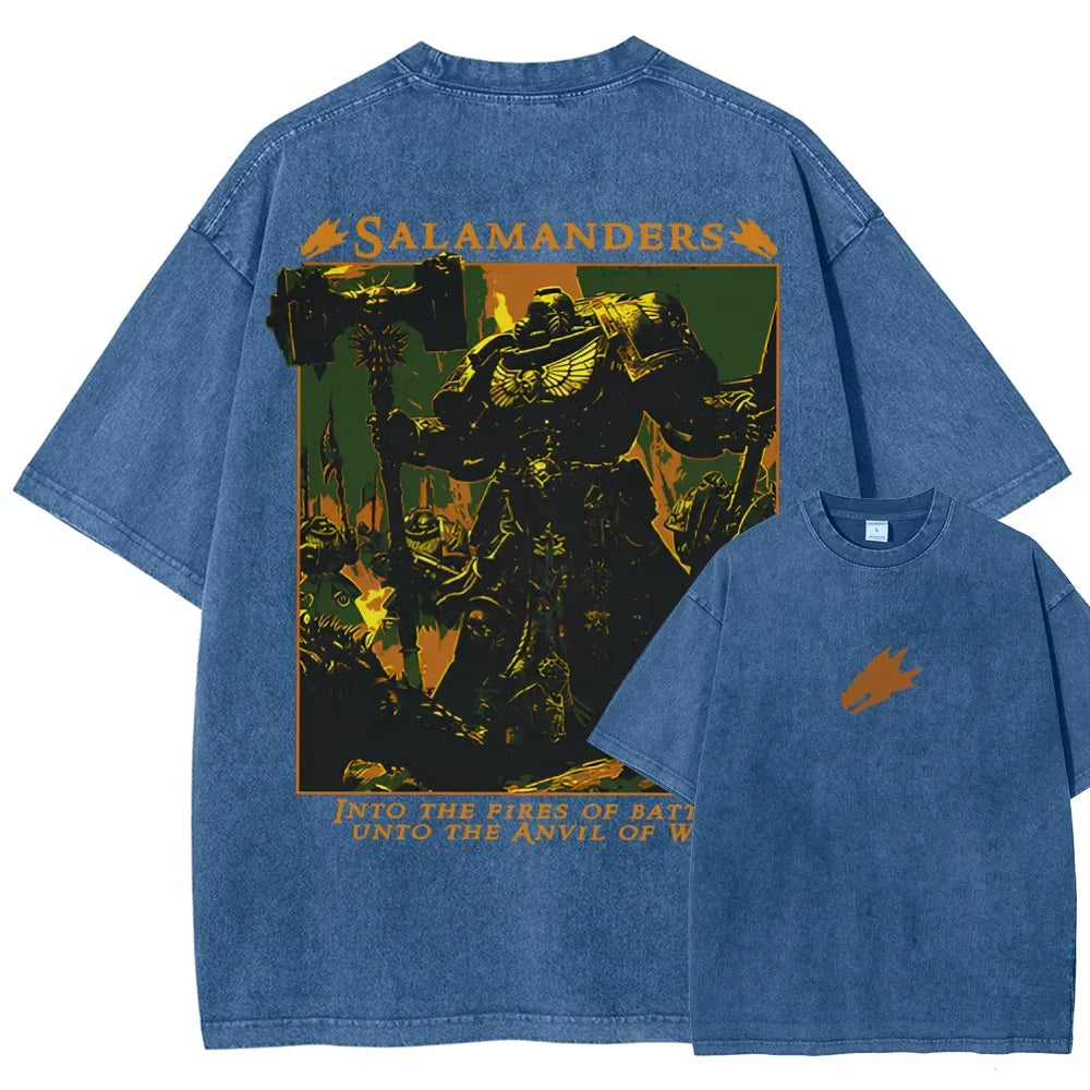 Unisex Fit Washed T-Shirt 2508020355丨WH40K