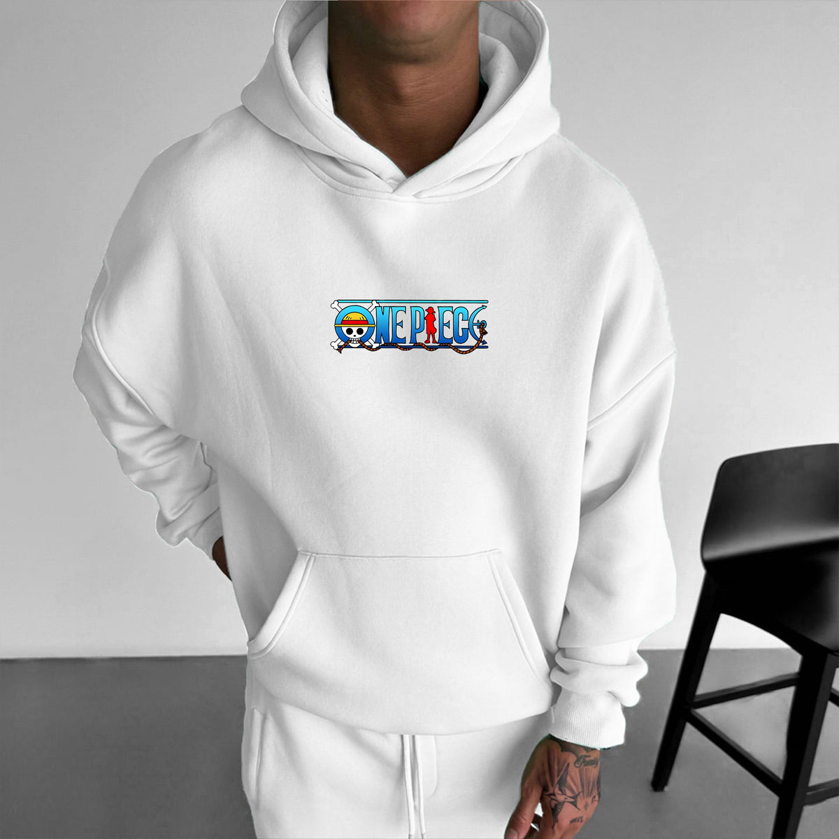 Unisex Oversized Anime Print Hoodie | Comicssoul