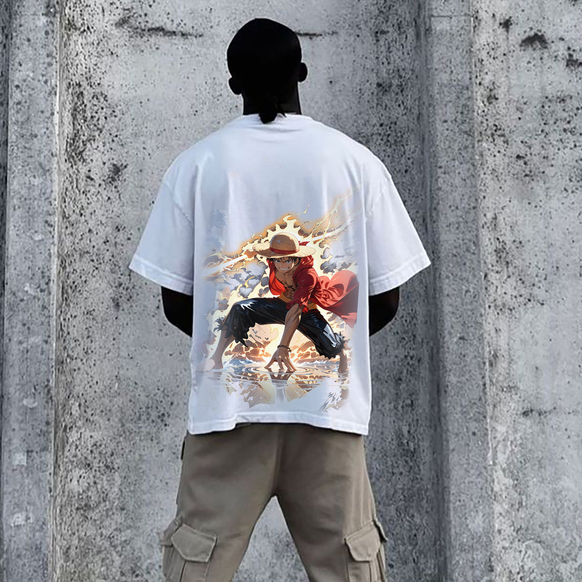 Unisex Anime Inspired Vintage Washed T-Shirt丨Comicssoul