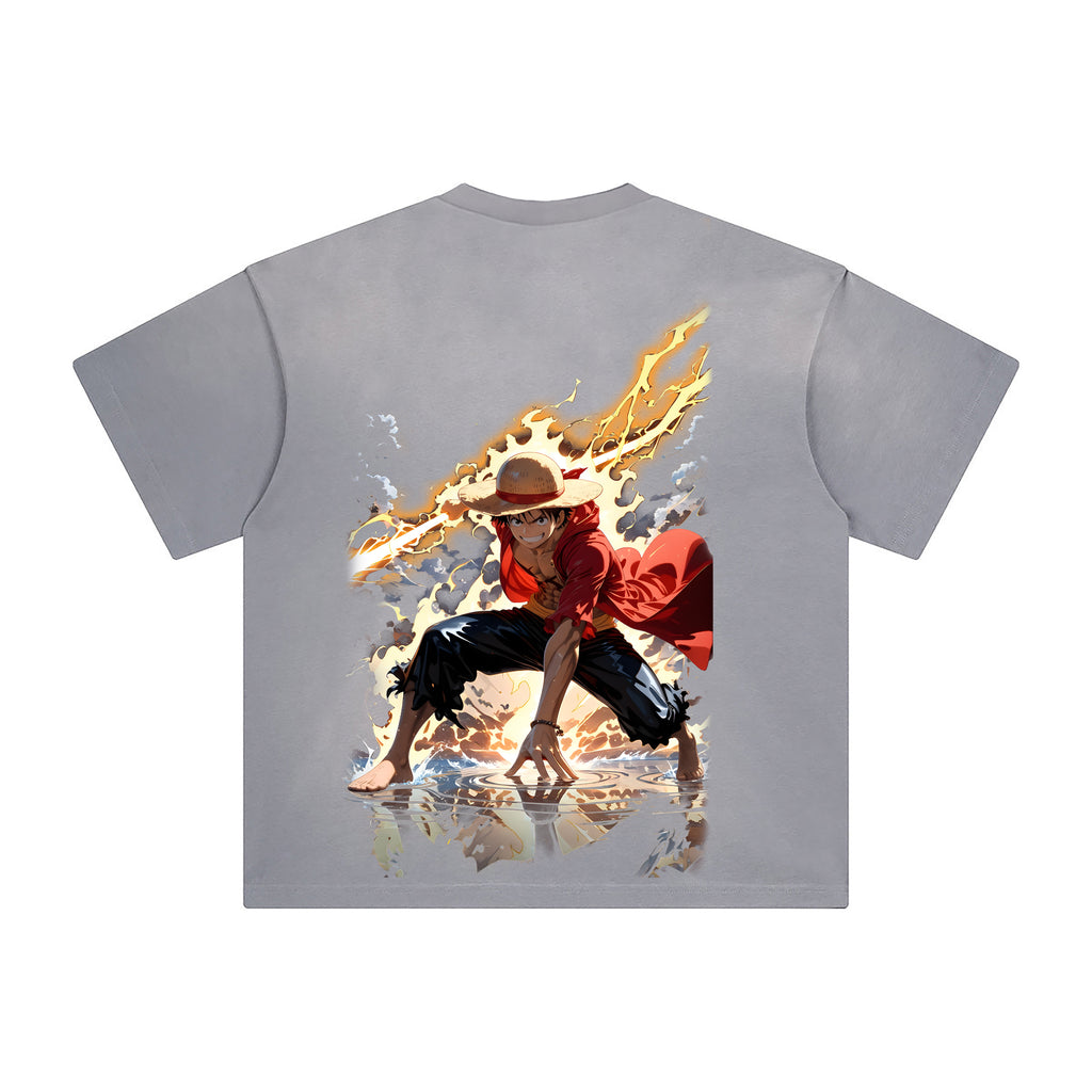 Unisex Anime Inspired Vintage Washed T-Shirt丨Comicssoul