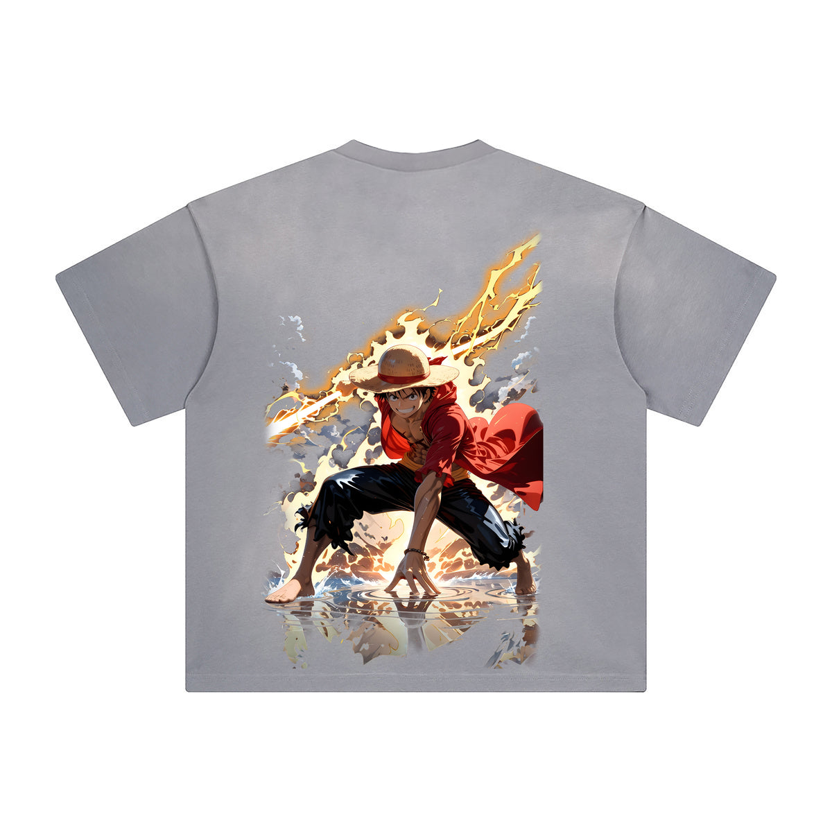 Unisex Anime Inspired Vintage Washed T-Shirt丨Comicssoul
