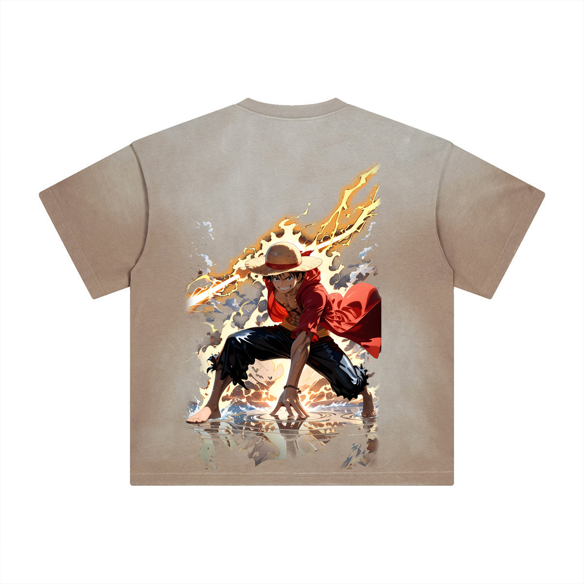 Unisex Anime Inspired Vintage Washed T-Shirt丨Comicssoul