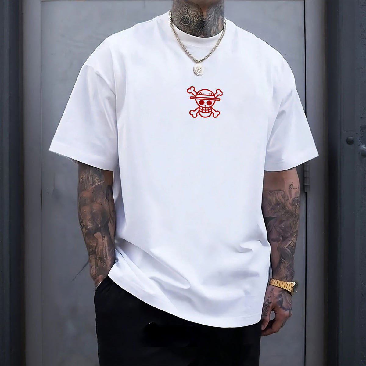 Unisex Anime Inspired Vintage Washed T-Shirt丨Comicssoul