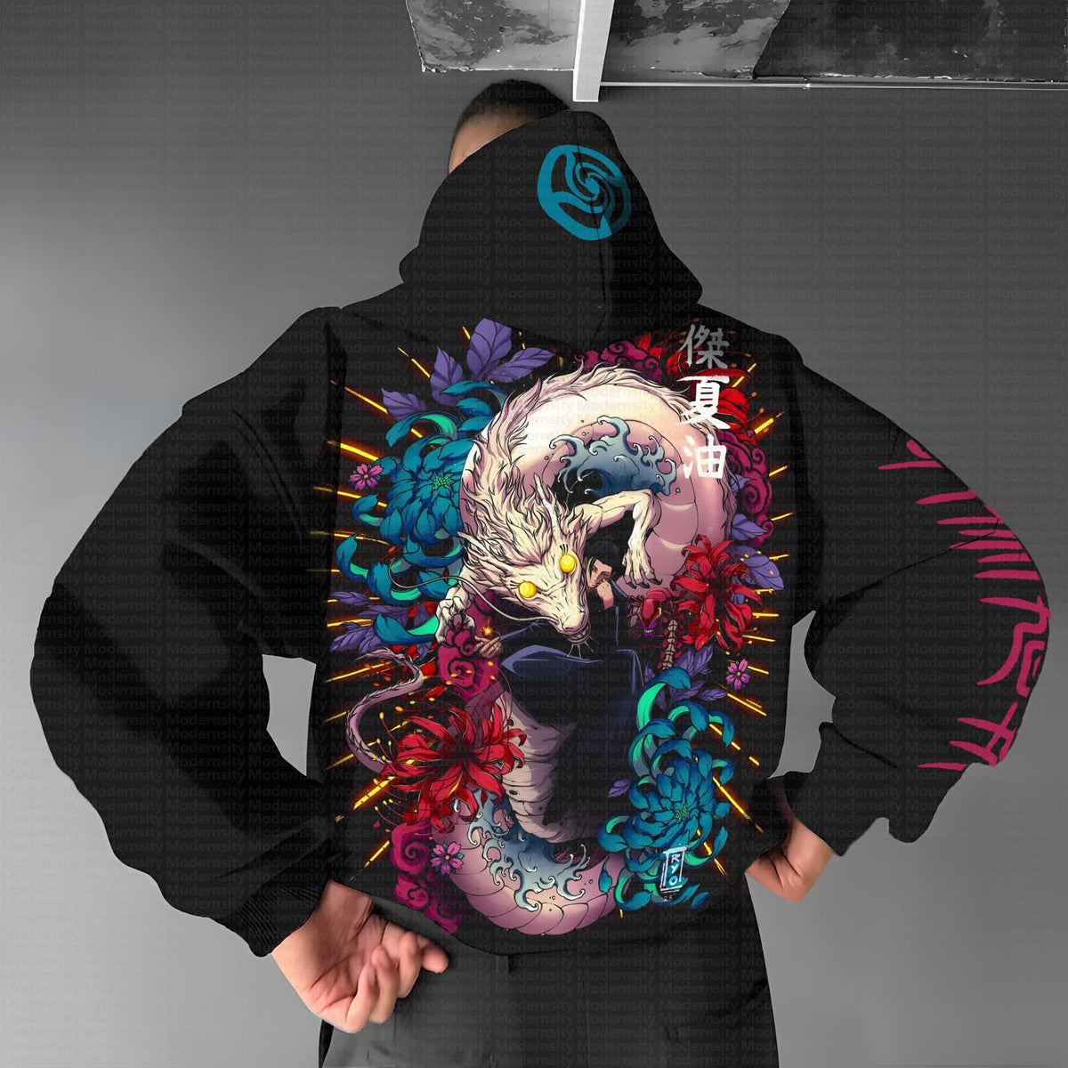 Unisex “JJK” Anime Graphic Streetwear Vintage Hoodie