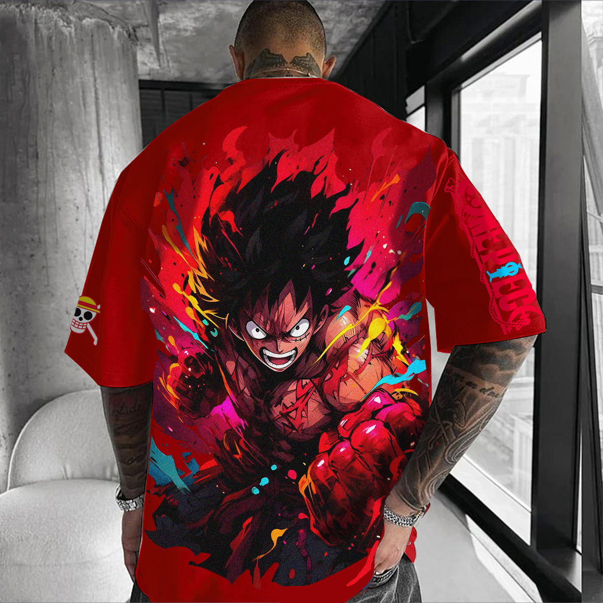 Unisex Anime Inspired Vintage T-Shirt丨Comicssoul