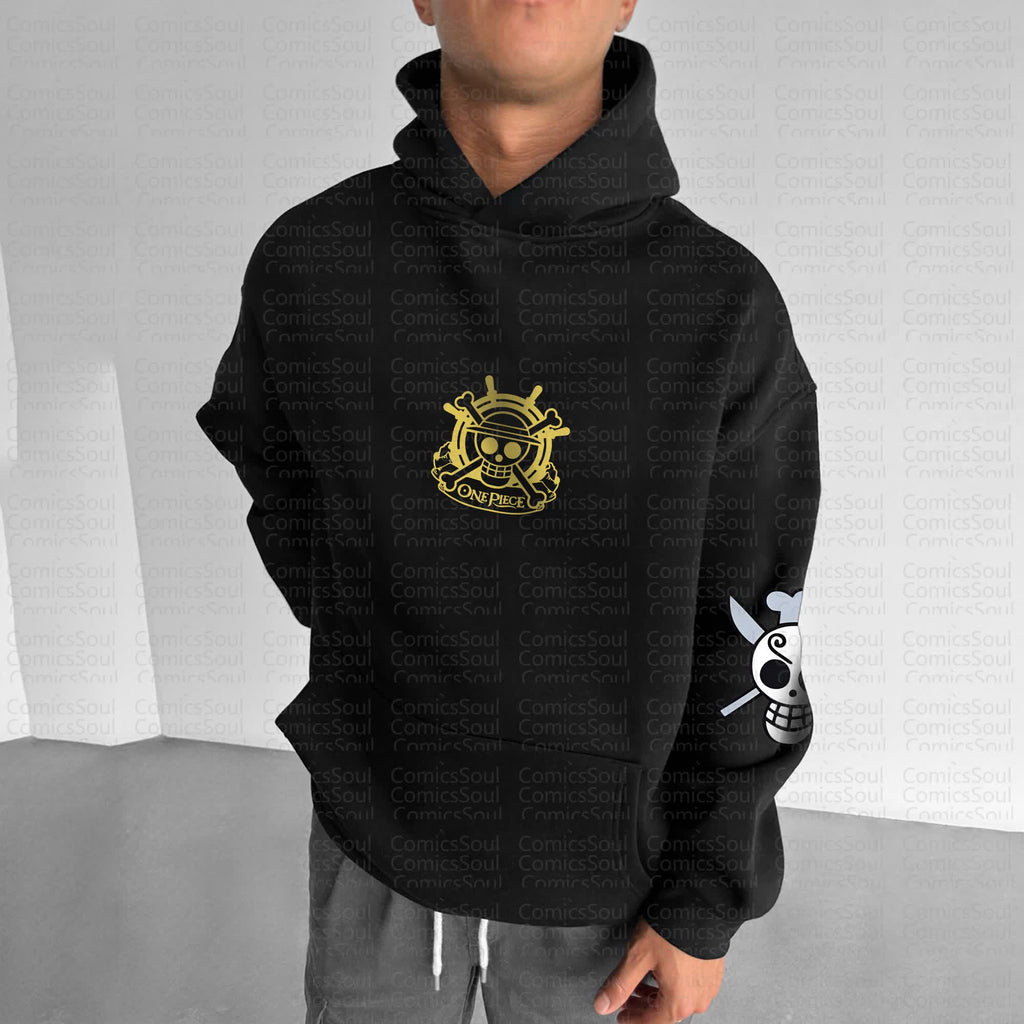 Unisex Anime Graphic Streetwear Vintage Hoodie丨Comicssoul