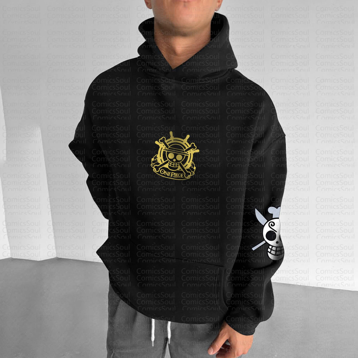 Unisex Anime Graphic Streetwear Vintage Hoodie丨Comicssoul