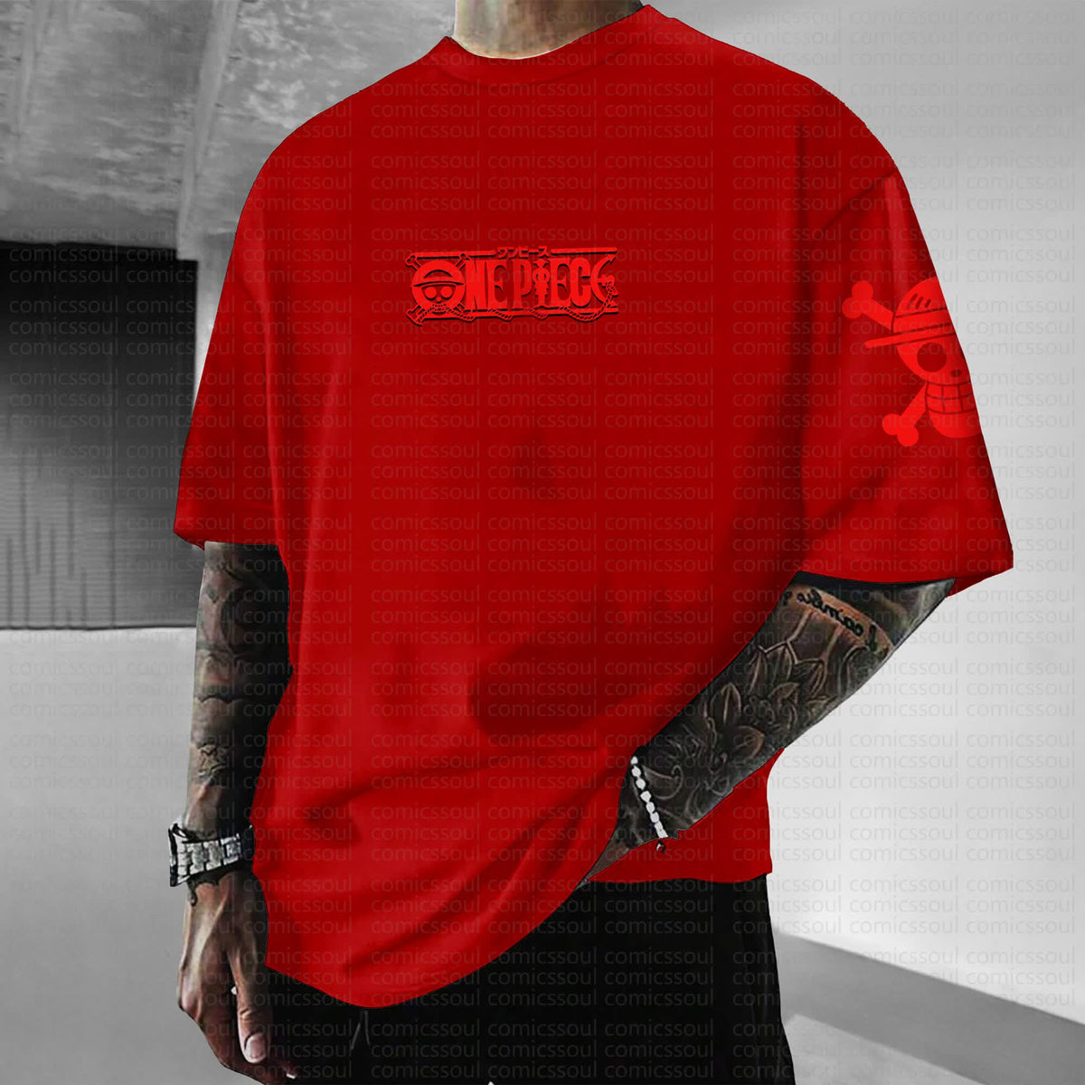 Unisex Anime Inspired Vintage T-Shirt丨Comicssoul