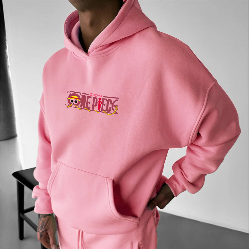 Unisex Oversized Anime Print Hoodie | Comicssoul