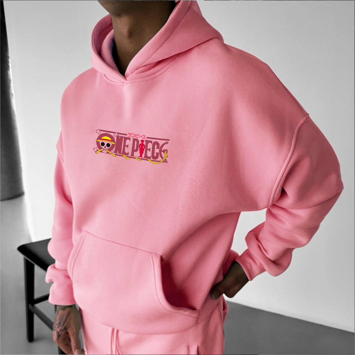 Unisex Oversized Anime Print Hoodie | Comicssoul