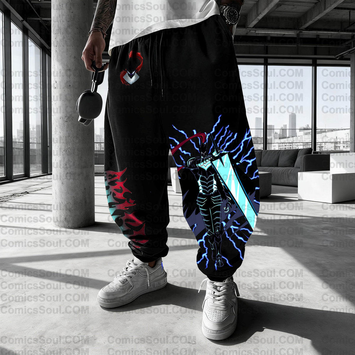 Unisex Anime Inspired Vintage Plush Pants