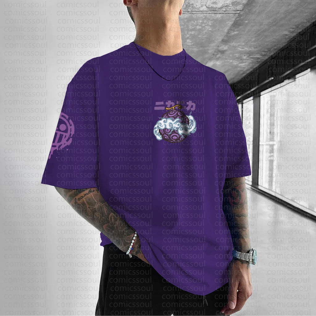 Unisex Anime Inspired Vintage T-Shirt | Comicssoul